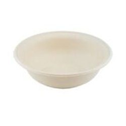 Suikerriet bowl 900ml/21cm Ø/6cm hoog bruin 2x125 (250 stuks)