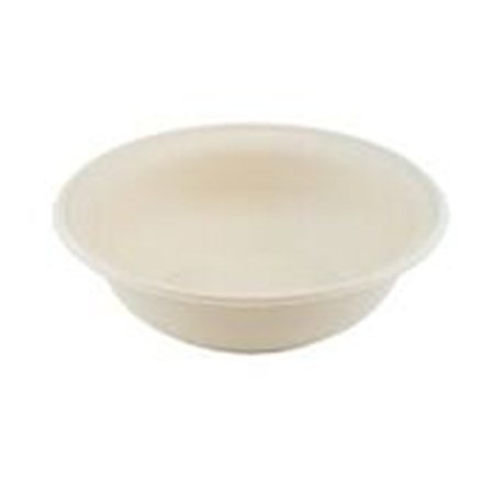 Suikerriet bowl 900ml/21cm Ø/6cm hoog bruin 2x125 (250 stuks)