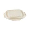 Suikerriet deksel voor bowl vierkant 500/750ml 4x125 (500 stuks)