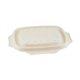 Suikerriet deksel voor bowl rechthoek 600/900ml 4x125 (500 stuks)