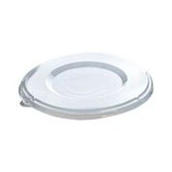 PLA deksel plat voor bowl 21cm Ø 2x125 (250 stuks)