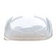 PLA deksel voor bowl rechthoek 600/900ml 4x125 (500 stuks)
