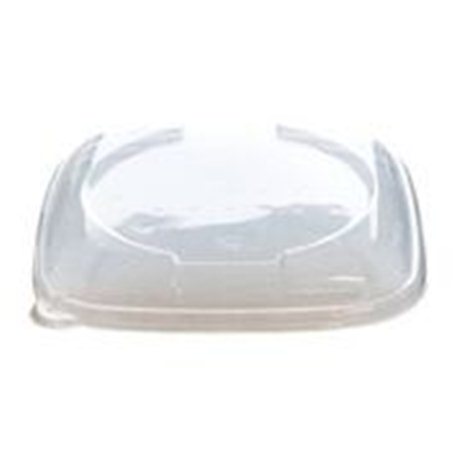 PLA deksel voor bowl rechthoek 600/900ml 4x125 (500 stuks)