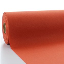 TAFELLOPER TERRACOTTA, AIRLAID 40CMX24MTR, DOOS A 4 ROL.