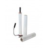 Duni Tête à Tête Evolin® 0,41x24m wit inhoud doos 4x1