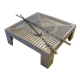 3-in-1 Base (with windshield) Grill & Wok - Medium 