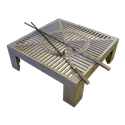 3-in-1 Base (with windshield) Grill & Wok - Medium 