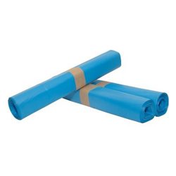 Afvalzak blauw 90x110 HDPE T25 | rol a 20 stuks