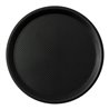 Dienblad Ø38Cm Pp Black Line