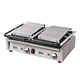 Buffalo dubbele contactgrill Groef/Groef