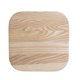 Bolero lage gegalvaniseerde stalen kruk met houten zitting (4 stuks)