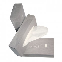 Facial Tissues Euro, cellulose - 2 laags (40 x 100 stuks)