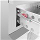 Polar U-serie compacte koel-vrieswerkbank 2 lades 4x GN 1/1