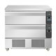 Polar U-serie compacte koel-vrieswerkbank 2 lades 4x GN 1/1