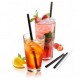 Bamboe Vezel Shakes en Smoothies zwart 23cm ø8mm 20x200 stuks