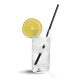 Bamboe Vezel Longdrink rietjes zwart 23cm - 6mm 250 stuks