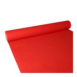 TAFELLOPER RED, AIRLAID 40CMX24MTR, DOOS A4 ROL