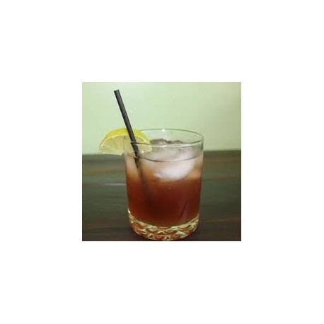 Bamboe Vezel Cocktail rietjes zwart 14cm - 5mm 4 x 250 stuks