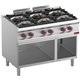 Diamond Fornuis 6 branders & open kast - 6 x 7kW