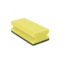 Spons met handgreep 150x70x45 mm Geel-groen (10 stuks)
