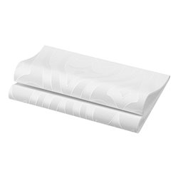 Duni Elegance® servet Lily 48 x 48 cm White