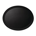 Cambro Camtread ovaal dienblad zwart 60 x 73cm