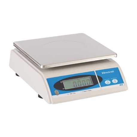 Brecknell Elektronische weeschaal 6KG - Batterij en 230V