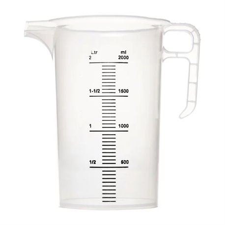 Pro-Measures polypropyleen maatbeker 1000ml