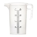 Pro-Measures polypropyleen maatbeker 1000ml