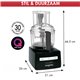 Megamix Foodproseccor Cuisine System 5200XL Zwart