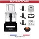 Megamix Foodproseccor Cuisine System 5200XL Zwart