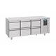 Combisteel koelwerkbank 6 Lades