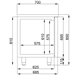 Combisteel koelwerkbank 6 Lades