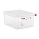 Araven GN 1/2 voedselbak met deksel 10L (4 stuks)