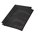 Vacuumzakken ZWART zijlas 150x200 mm - Doos: 100 stuks