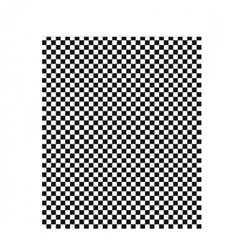 Vetvrij wikkelpapier zwart blok 28x34cm ( 1000st.)
