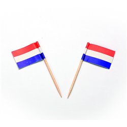 Vlagprikker Nederland (FSC) (doos 500 stuks)