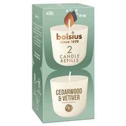 Navulling Clean Light Cedarwood & Vetiver (ds.6x2st.)