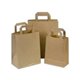 Papieren Draagtas Groot kraft 32+16x27cm BIO (250st)