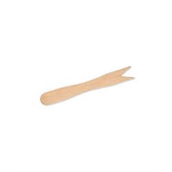 Houten snackvork 85mm FSC® BIO (1000st.)