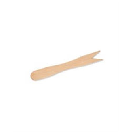 Houten snackvork 85mm FSC® BIO (1000st.)