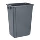 JANTEX SMALLE AFVALBAK GRIJS 60LTR