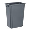 JANTEX SMALLE AFVALBAK GRIJS 60LTR