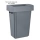 JANTEX SMALLE AFVALBAK GRIJS 60LTR