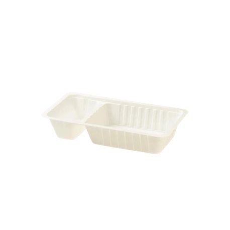 Frietbakje A23 (A7+1) wit - Doos: 1.000 stuks