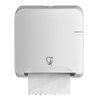 SAPO Quartz white mini matic handdoekautomaat type Tear & GO (elektrisch)
