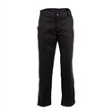 Chef Works Executive unisex koksbroek visgraat zwart S