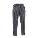 Chef Works Designer baggy koksbroek krijtstreep M