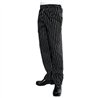 Chef Works Designer baggy koksbroek zwart-wit gestreept S