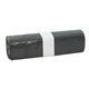 Afvalzak, LDPE, zwart met trekband - 10 ltr, 45x45 T25 (ds 25x20st).